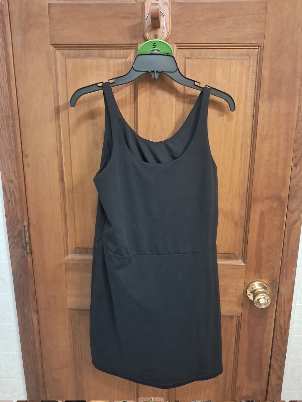 Elle Black Sport Active Tank Dress Like New
